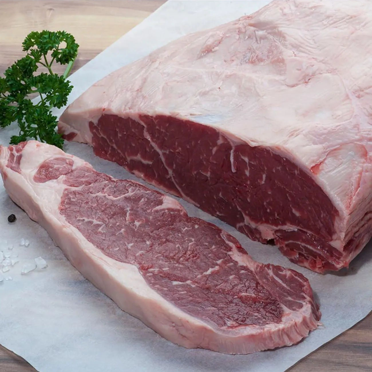 Grain Fed BA Striploin MB2+ (Approx 5-7kg) - Springbok Butchery