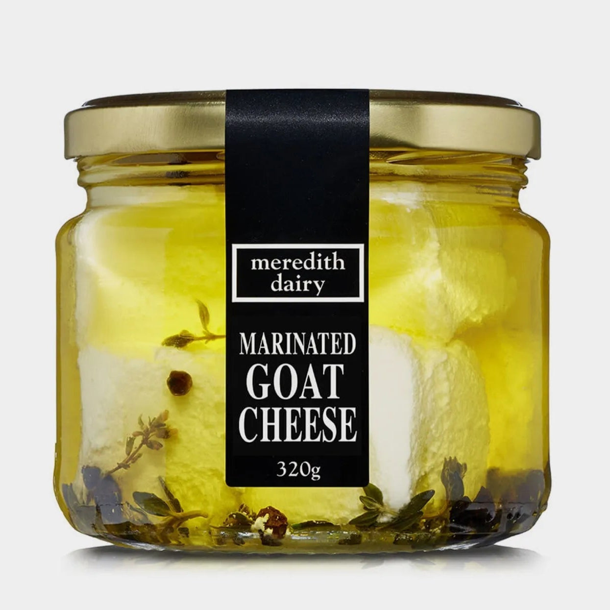 Meredith Dairy Marinated Goat Cheese 320G Jar - Springbok Butchery