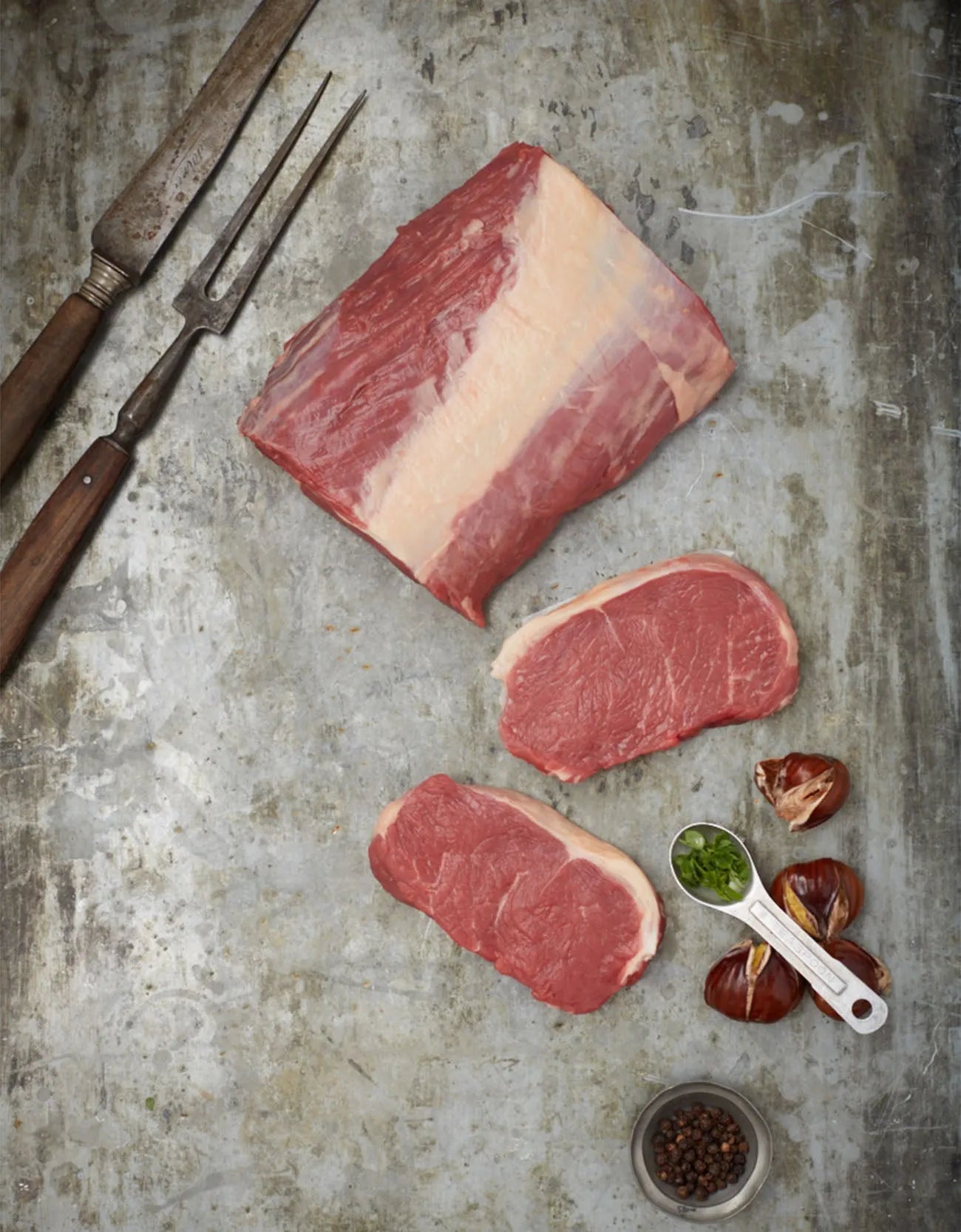 FROZEN Veal Backstrap/Striploin (Approx 4-5kg) - Springbok Butchery