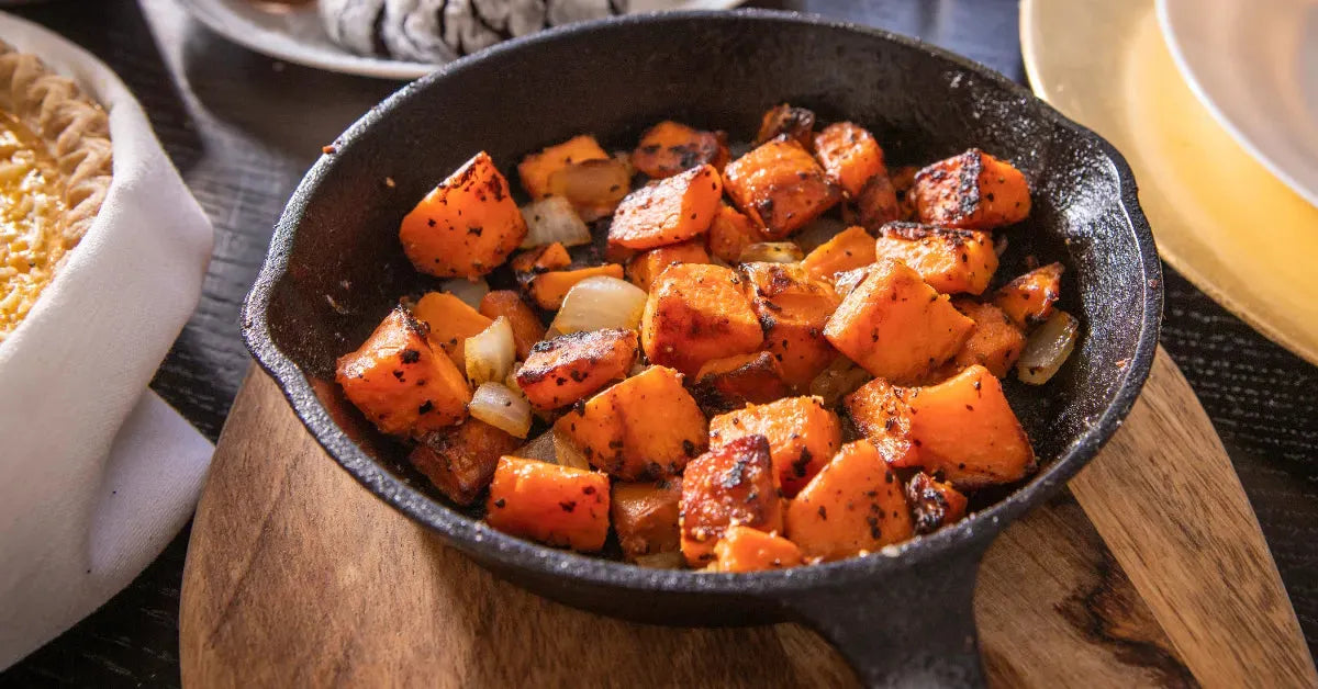 Honey Roasted Sweet Potatoes - Side
