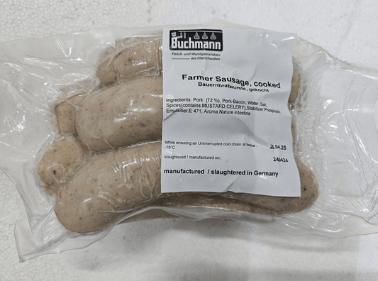 FROZEN Pork Bavarian Sausage for Fry 1.2-1.3KG