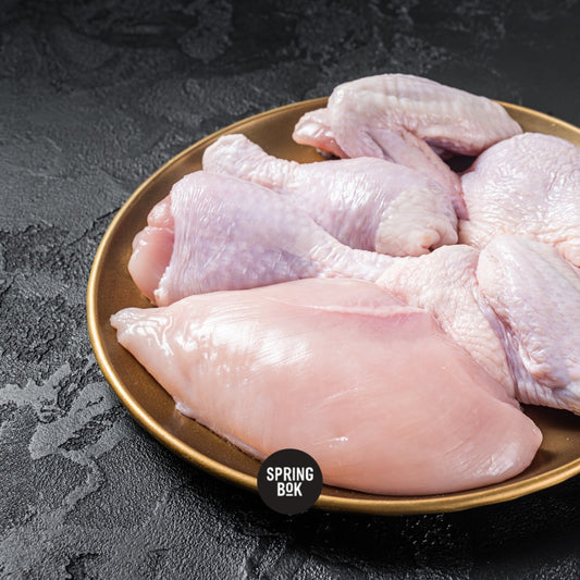 Organic Chicken pack(500G of breast, 500G of thighs & 500G of drumsticks)
