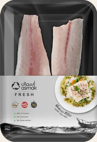 Asmak Hamour Fillet 200g – Springbok Portal LLC