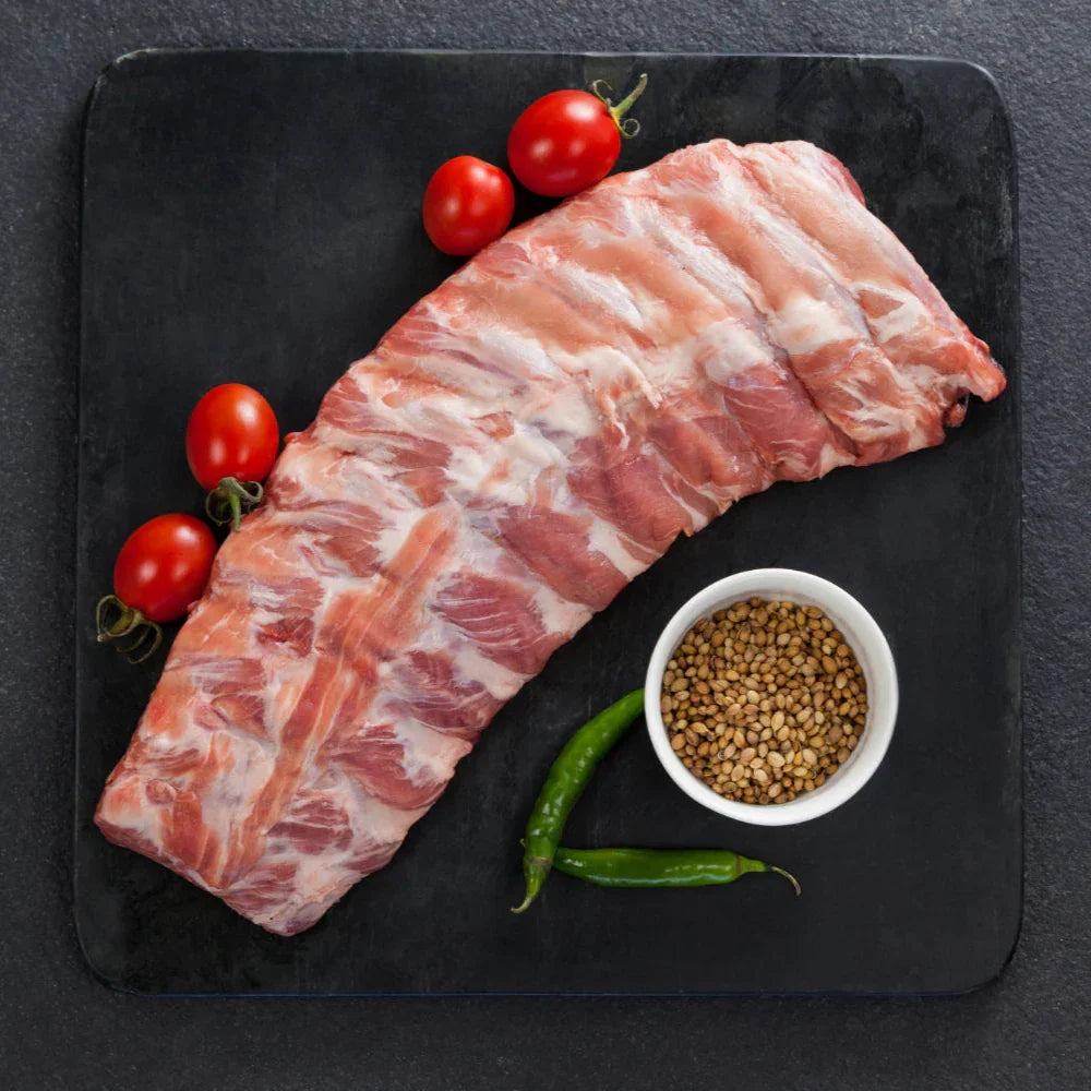 FROZEN German pork ribs 10kg WHOLE
