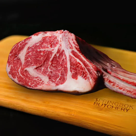 Chilled Argentinian Angus MB2+ Beef Tomahawk 1.4-1.8 kgs (invoice will be updated according to actual weight)