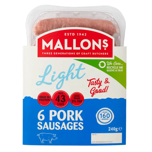 FROZEN Mallons Low Fat Gluten free 240g