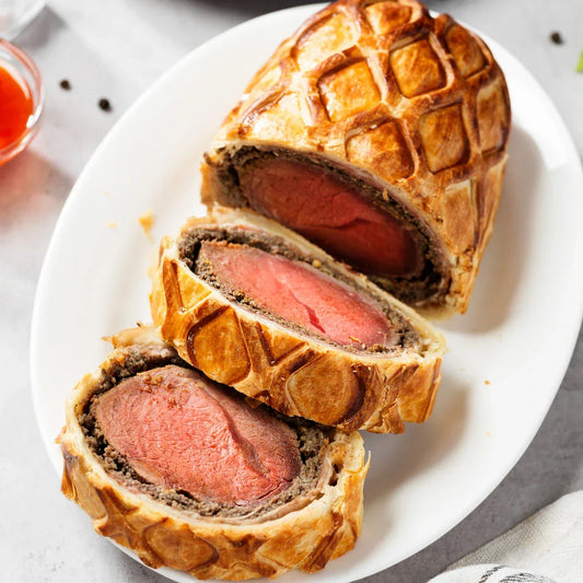 Beef Wellington.