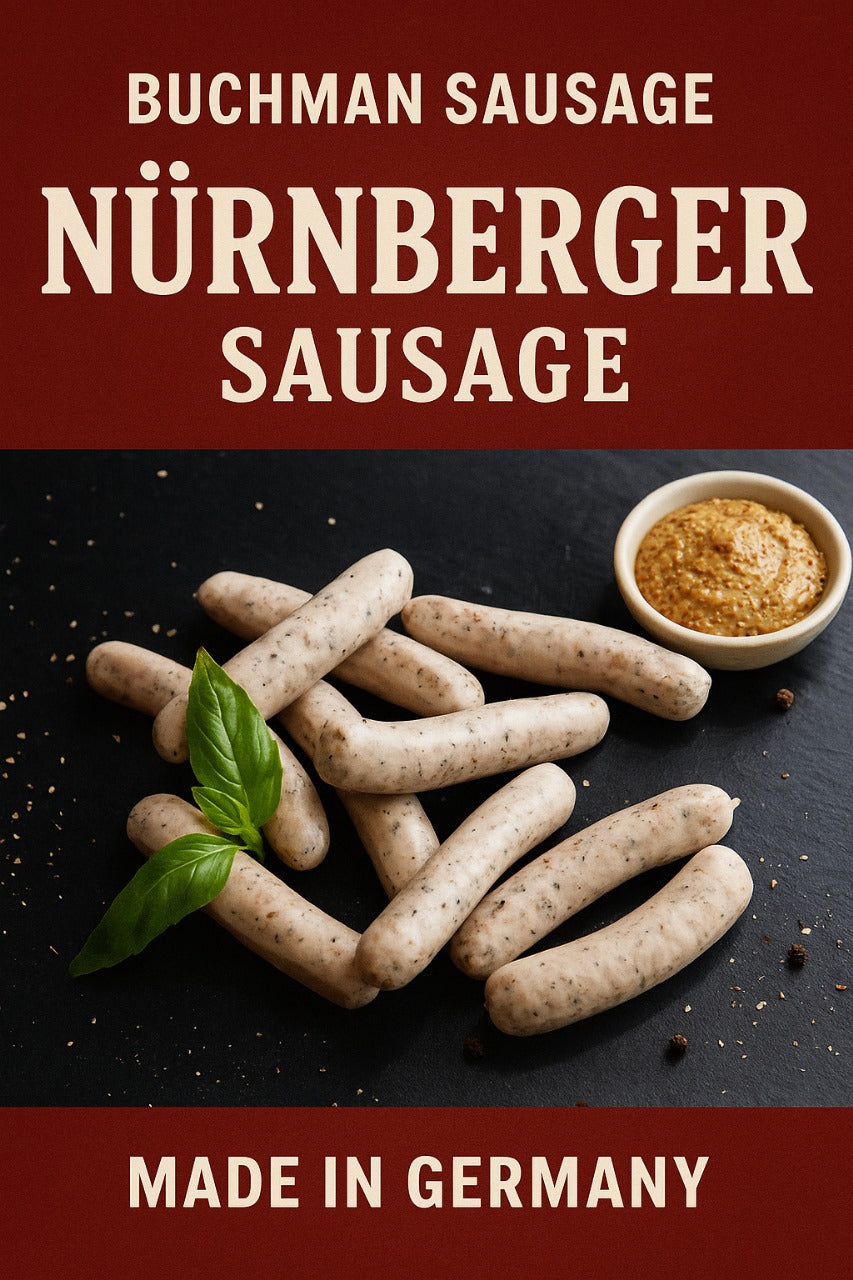 FROZEN Pork Nuernberger Sausage-Rostbratwurst 600G