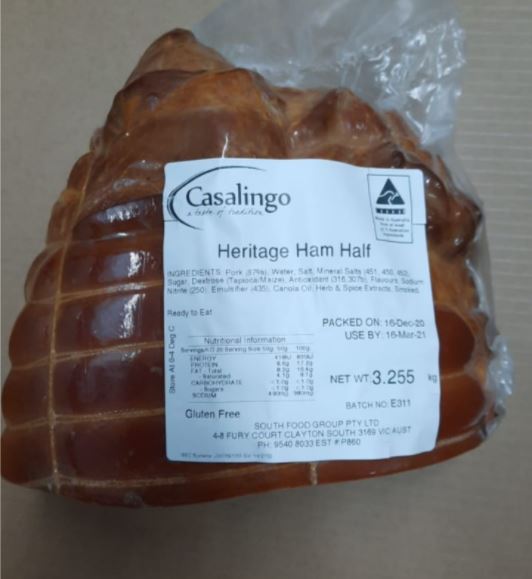 Casalingo Heritage Half Ham approx. 4-6 kgs