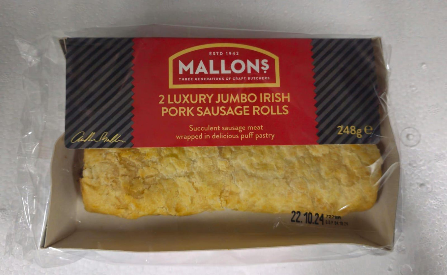 Mallons Jumbo Pork Sausage Rolls