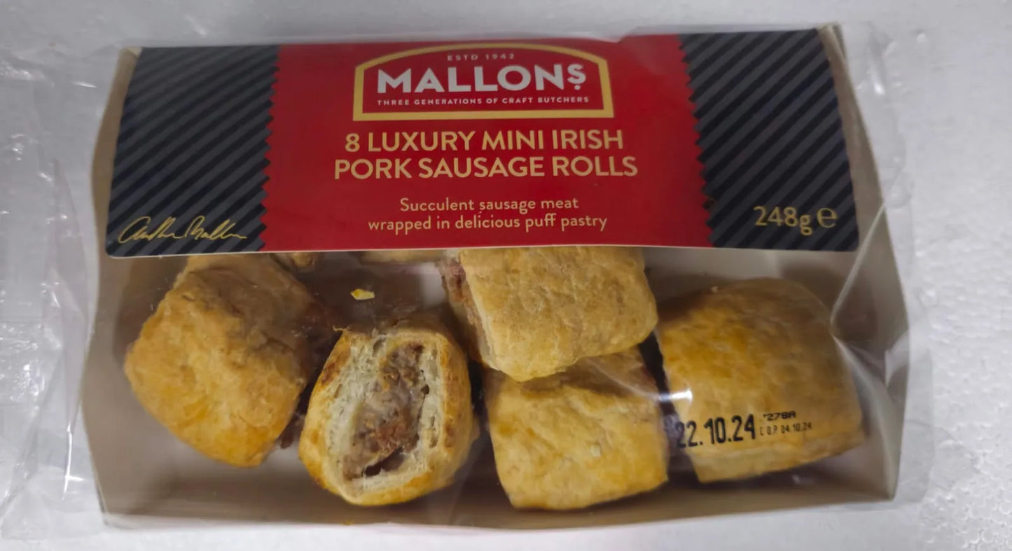 Mallon's Mini Pork Sausage Rolls