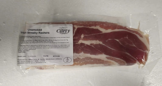 FROZEN OC IRISH STREAKY BACON 500gram